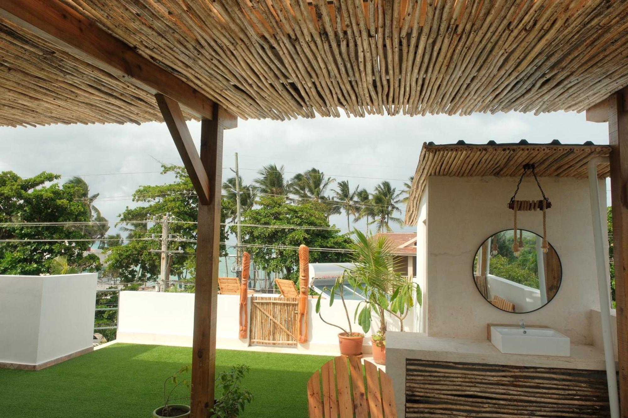 Kite House Cabarete Across Kite Beach מראה חיצוני תמונה